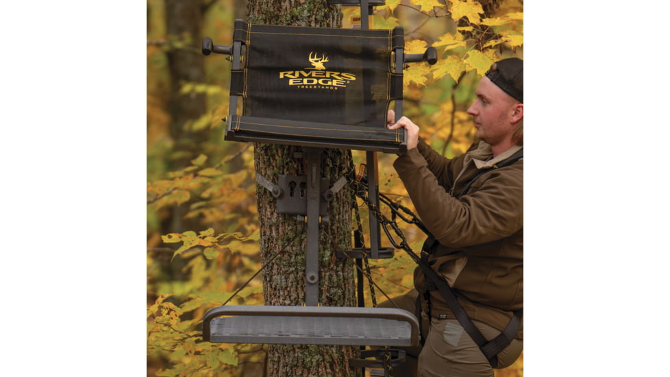 Rivers Edge Treestands Next Level Treestand Bracket, Black, RE796