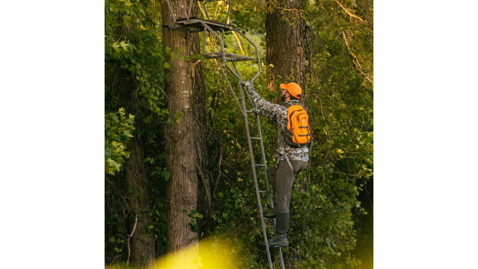 Rivers Edge Treestands Standard 2-Man Ladder Stand, Black, RE649