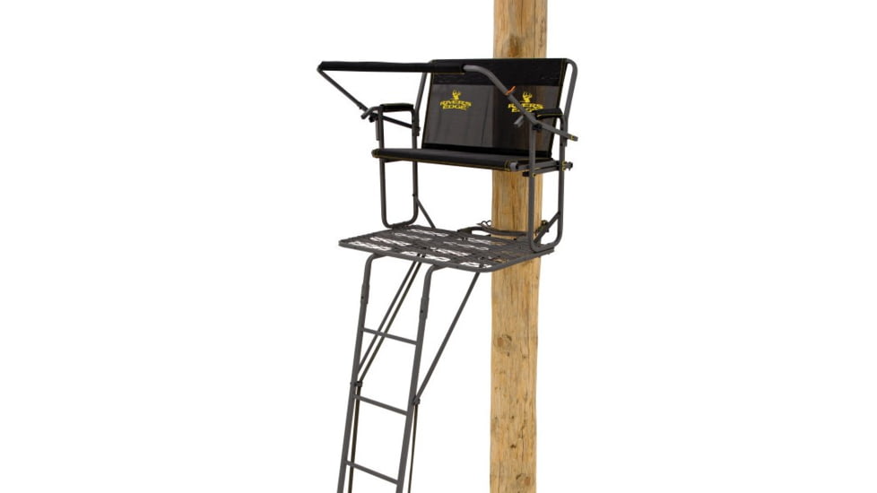 Rivers Edge Treestands TwoPlex- LS Treestand, Black, 17ft 1in, RE669