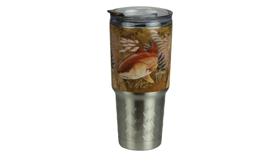 Rivers Edge Tumbler 32oz SS, Redfish, 2140