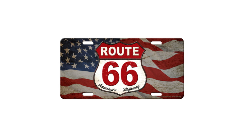 Rivers Edge Vanity License Plate 12in x 6in - American Route 66, 2693