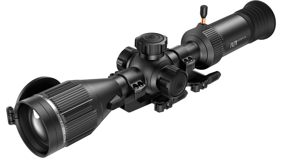 RIX 2.8x7.6x50mm Leap L6 Thermal Imaging Rifle Scope, 30mm Tube, Black, Medium, LEAP L6