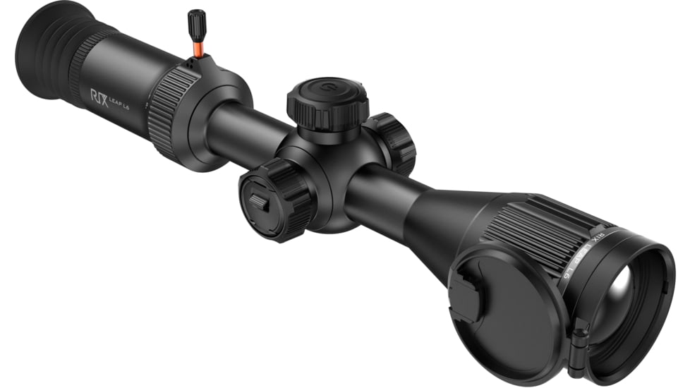 RIX 2.8x7.6x50mm Leap L6 Thermal Imaging Rifle Scope, 30mm Tube, Black, Medium, LEAP L6