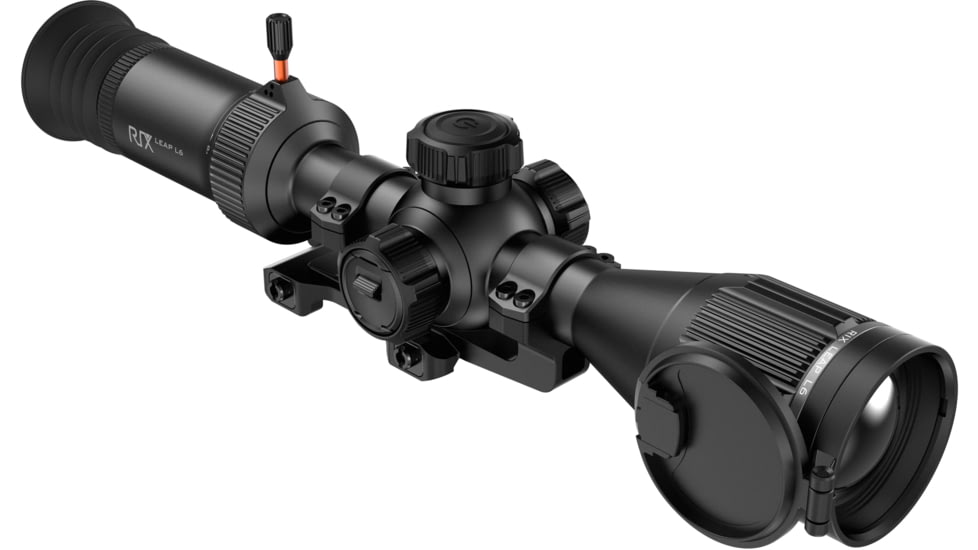 RIX 2.8x7.6x50mm Leap L6 Thermal Imaging Rifle Scope, 30mm Tube, Black, Medium, LEAP L6