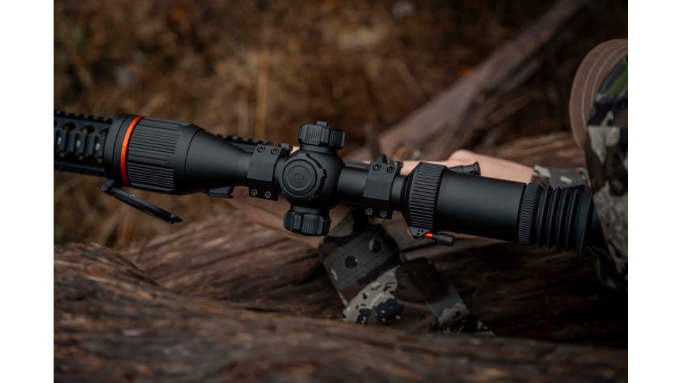 RIX 2.8x7.6x50mm Leap L6 Thermal Imaging Rifle Scope, 30mm Tube, Black, Medium, LEAP L6