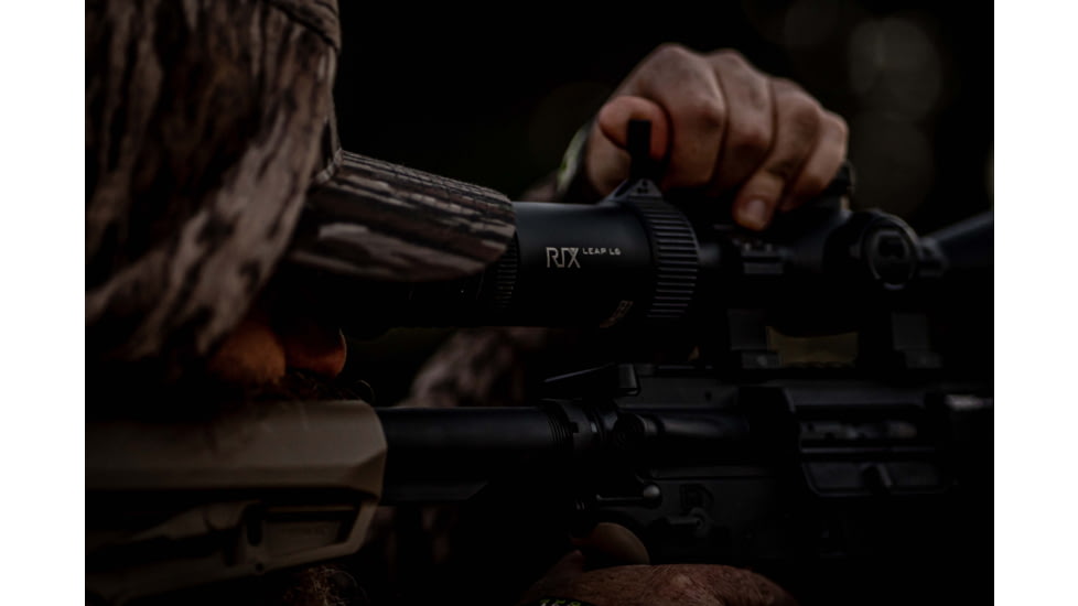 RIX 2.8x7.6x50mm Leap L6 Thermal Imaging Rifle Scope, 30mm Tube, Black, Medium, LEAP L6