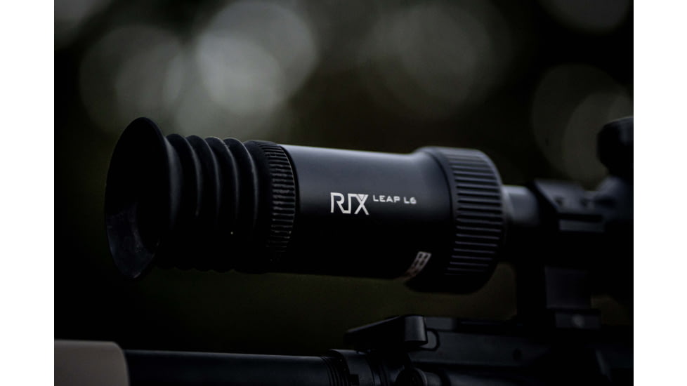 RIX 2.8x7.6x50mm Leap L6 Thermal Imaging Rifle Scope, 30mm Tube, Black, Medium, LEAP L6
