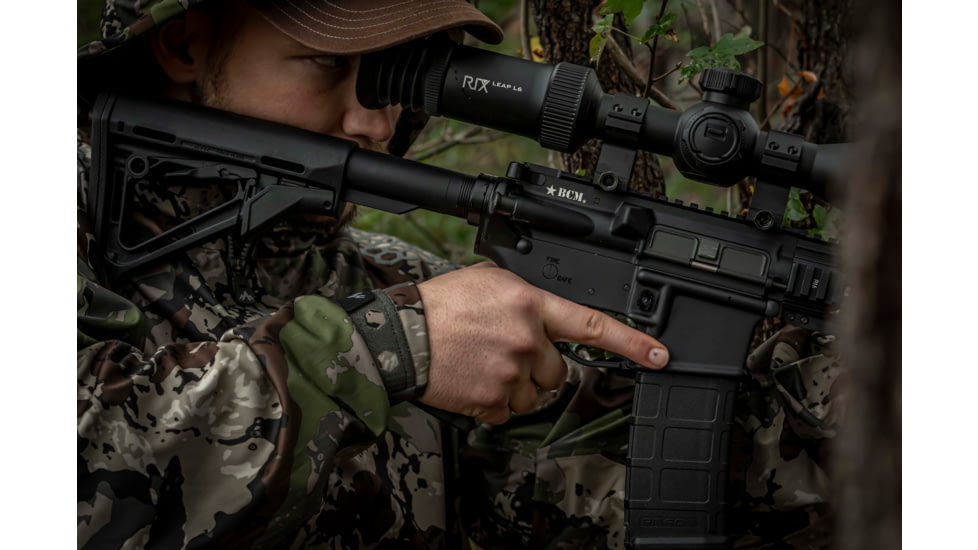 RIX 2.8x7.6x50mm Leap L6 Thermal Imaging Rifle Scope, 30mm Tube, Black, Medium, LEAP L6