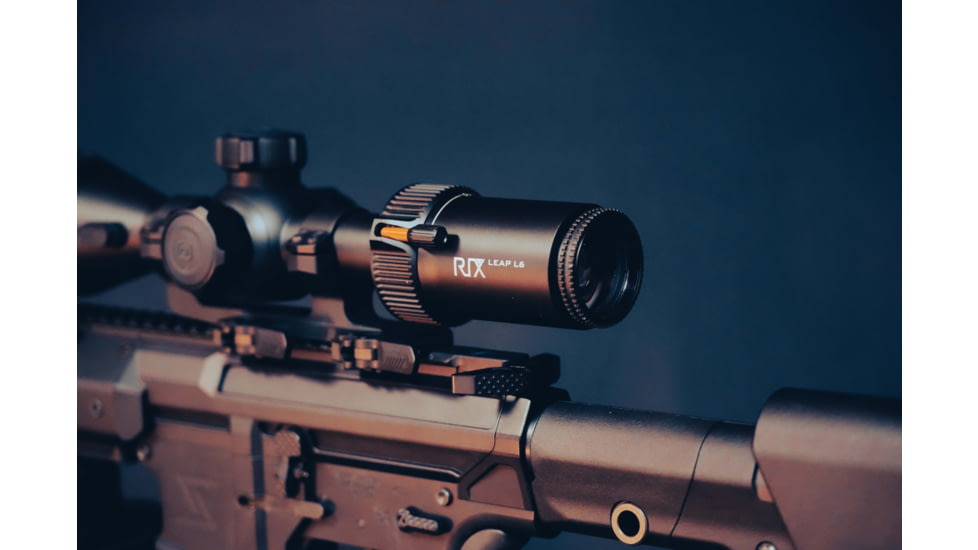 RIX 2.8x7.6x50mm Leap L6 Thermal Imaging Rifle Scope, 30mm Tube, Black, Medium, LEAP L6