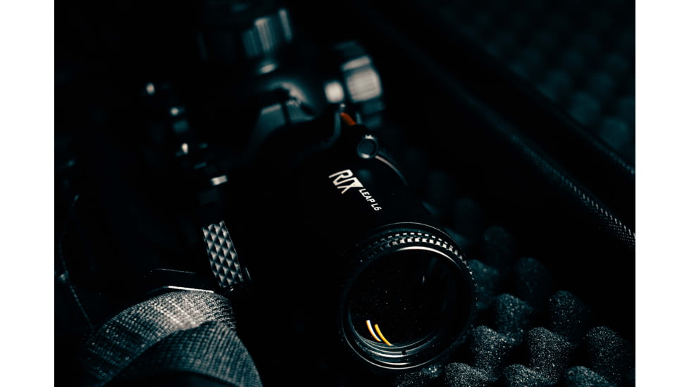 RIX 2.8x7.6x50mm Leap L6 Thermal Imaging Rifle Scope, 30mm Tube, Black, Medium, LEAP L6