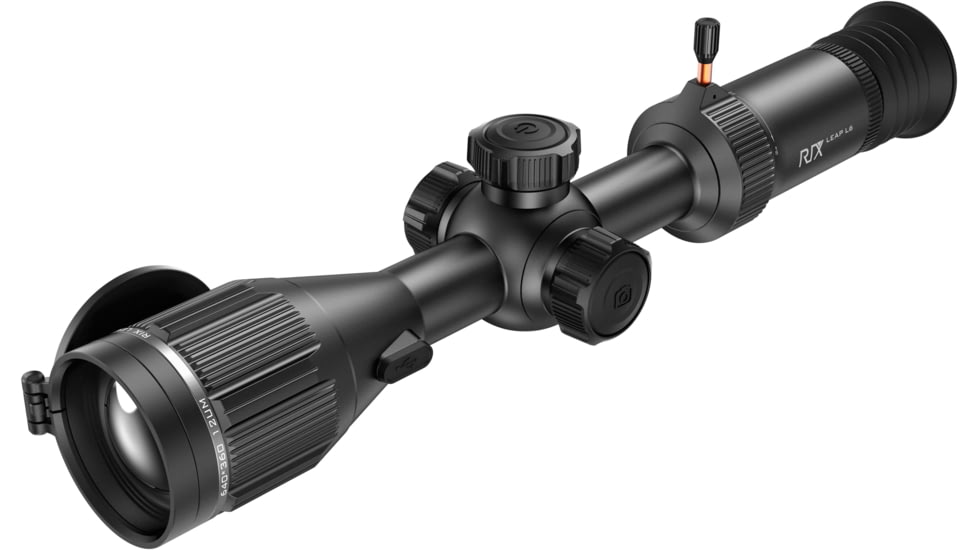 RIX 2.8x7.6x50mm Leap L6 Thermal Imaging Rifle Scope, 30mm Tube, Black, Medium, LEAP L6