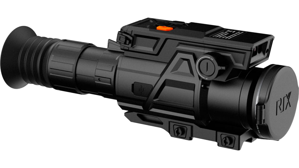 RIX DBH D6 3-18x60mm Thermal Imaging Rifle Scope, 60Hz, 640x512 pixels, Black, RIX DBH D6