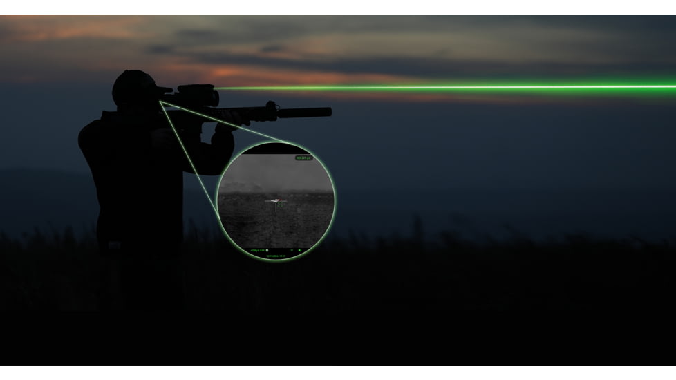 RIX DBH D6 3-18x60mm Thermal Imaging Rifle Scope, 60Hz, 640x512 pixels, Black, RIX DBH D6