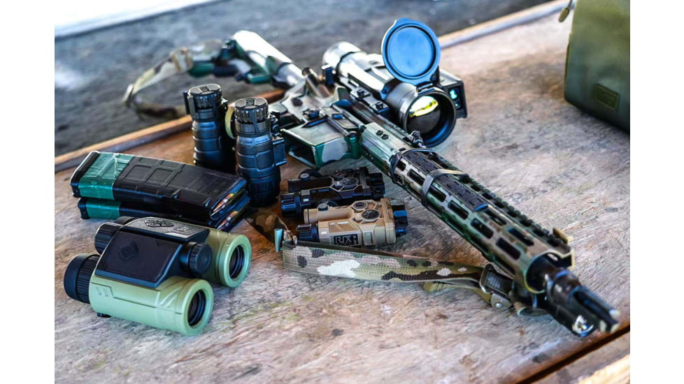 RIX DBH D6 3-18x60mm Thermal Imaging Rifle Scope, 60Hz, 640x512 pixels, Black, RIX DBH D6