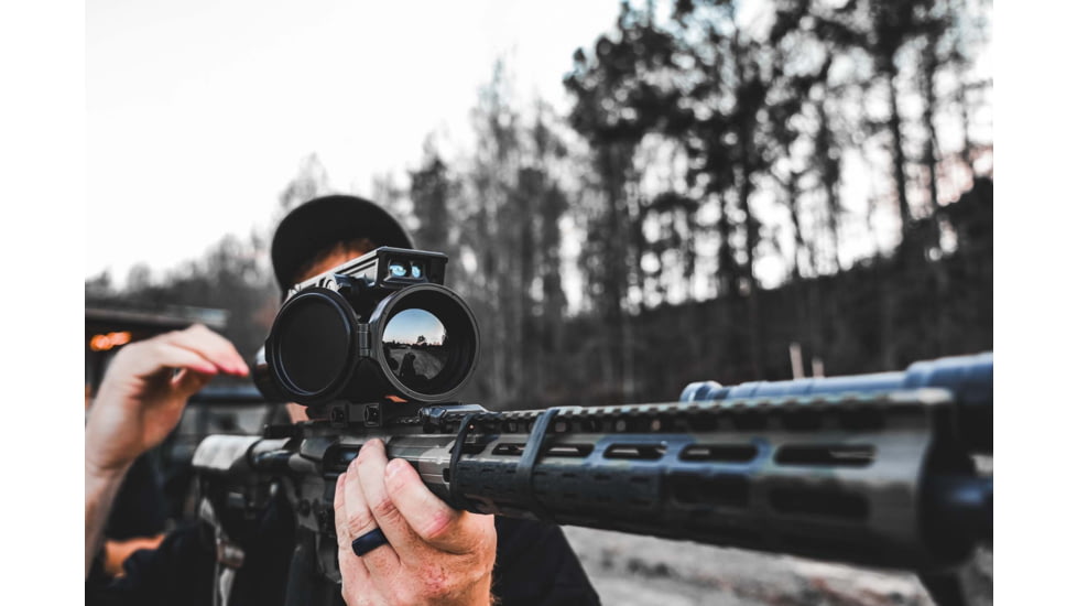 RIX DBH D6 3-18x60mm Thermal Imaging Rifle Scope, 60Hz, 640x512 pixels, Black, RIX DBH D6