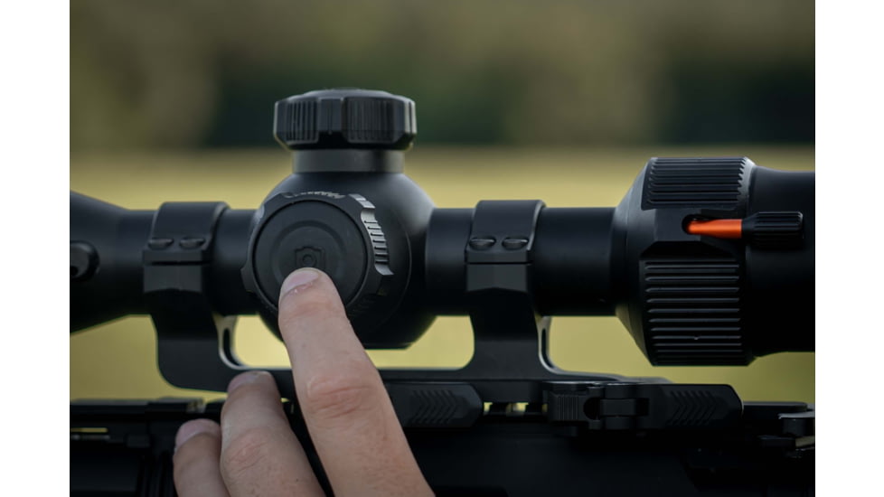 RIX Leap L3R 3.2-9.6x35mm 30mm Tube Thermal Imaging Rifle Scope, 50 Hz, 384x288, Black, RIX LEAP L3R