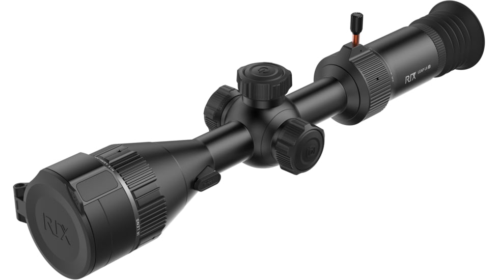 RIX Leap L6R 2.8-8.4x50mm 30mm Tube Thermal Imaging Rifle Scope, 50 Hz, 640x480, Black, RIX LEAP L6R