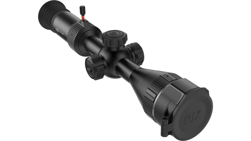 RIX Leap L6R 2.8-8.4x50mm 30mm Tube Thermal Imaging Rifle Scope, 50 Hz, 640x480, Black, RIX LEAP L6R