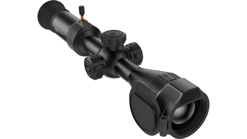RIX Leap L6R 2.8-8.4x50mm 30mm Tube Thermal Imaging Rifle Scope, 50 Hz, 640x480, Black, RIX LEAP L6R