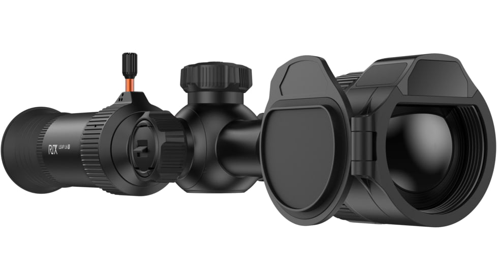 RIX Leap L6R 2.8-8.4x50mm 30mm Tube Thermal Imaging Rifle Scope, 50 Hz, 640x480, Black, RIX LEAP L6R