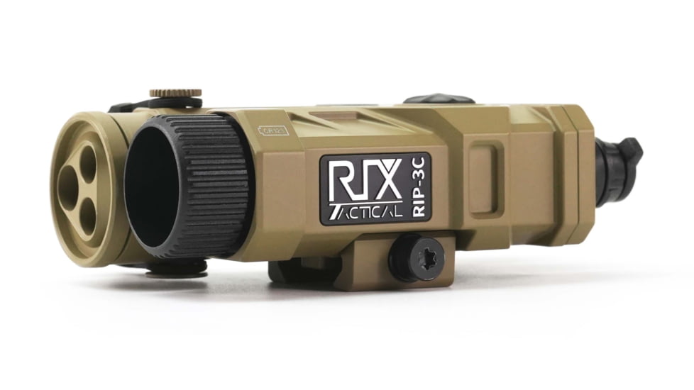 RIX RIP-3C Green Visible IR Laser Sight, Tan, RIP3CTG