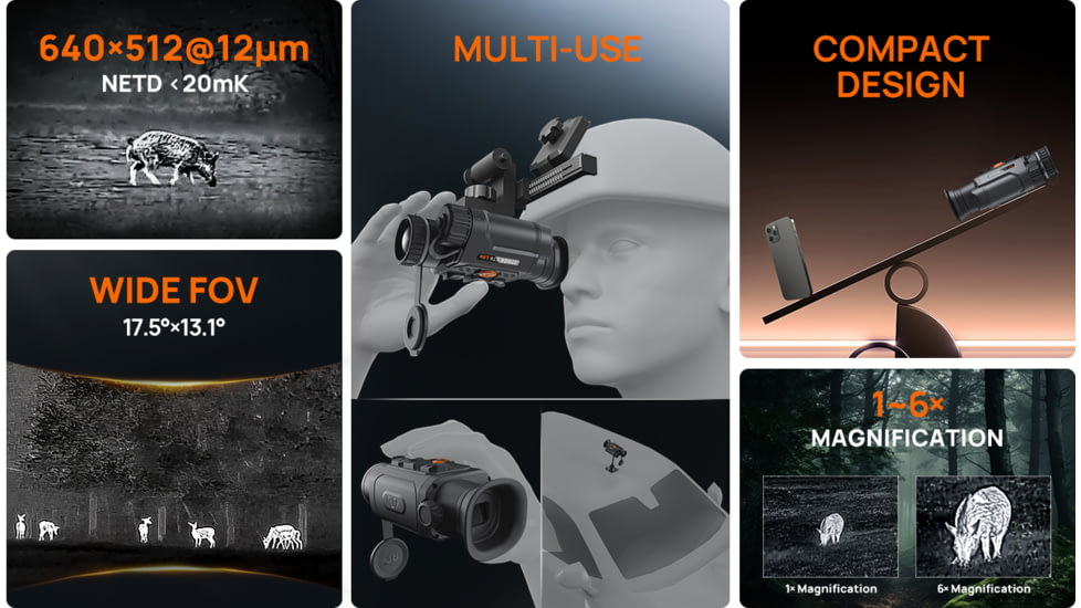 RIX Stride ST6 Lite Thermal Imaging Monocular