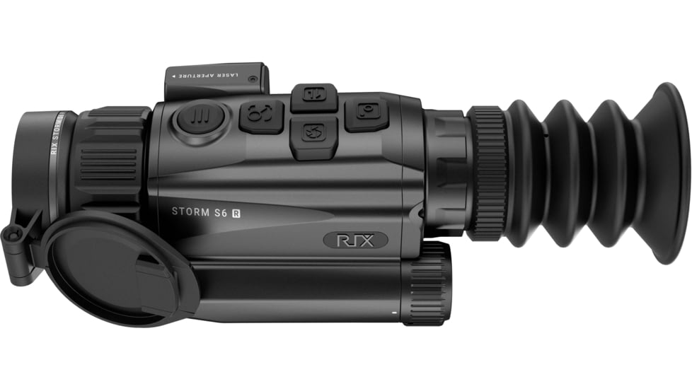 RIX STORM S6R 2x35mm Thermal Rifle Scope, 50 Hz, 640x512, Black, RIX STORM S6 R