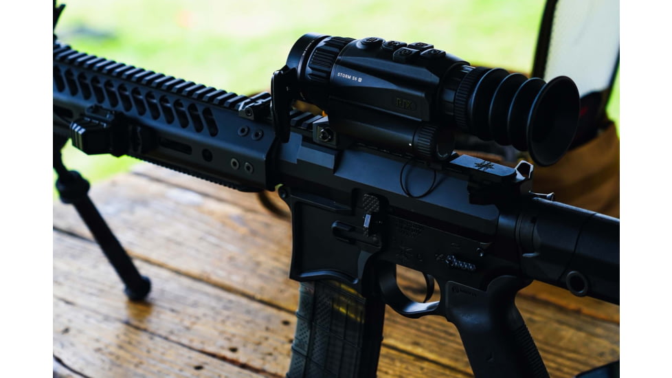 RIX STORM S6R 2x35mm Thermal Rifle Scope, 50 Hz, 640x512, Black, RIX STORM S6 R