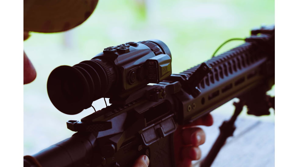 RIX STORM S6R 2x35mm Thermal Rifle Scope, 50 Hz, 640x512, Black, RIX STORM S6 R