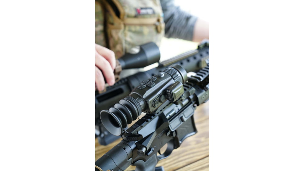 RIX STORM S6R 2x35mm Thermal Rifle Scope, 50 Hz, 640x512, Black, RIX STORM S6 R