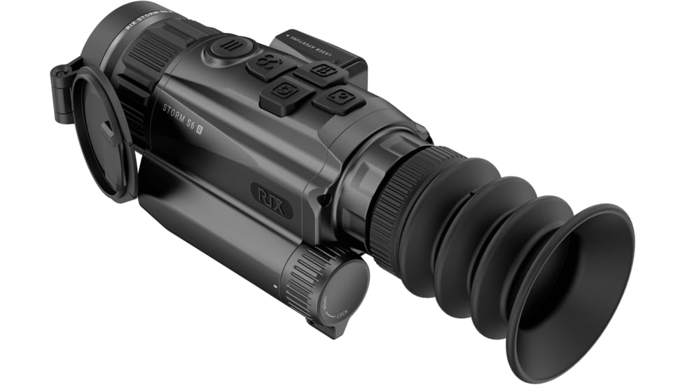 RIX STORM S6R 2x35mm Thermal Rifle Scope, 50 Hz, 640x512, Black, RIX STORM S6 R