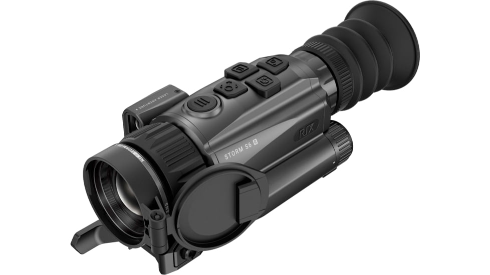 RIX STORM S6R 2x35mm Thermal Rifle Scope, 50 Hz, 640x512, Black, RIX STORM S6 R