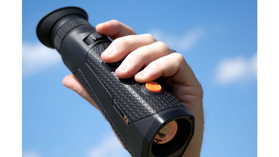 RIX TITAN T6 2.2x35mm Thermal Monocular, 50 Hz, 640x480 pixels, Black, RIX TITAN T6