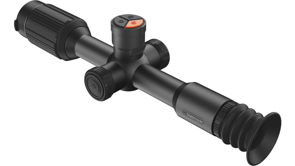 RIX Tourer T50 Digital Night Vision Rifle Scope, 3.5-28x50mm, 4K UHD Sensor, F1.2 Lens, Black, RIX Tourer T50