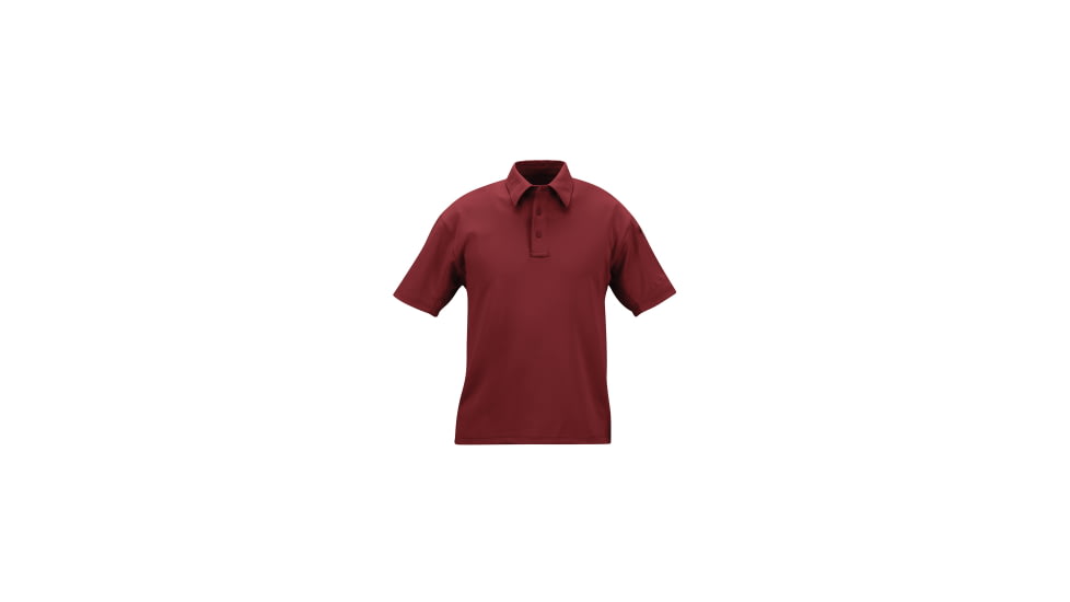 RMA Armament Propper Mens ICE Polo - Short Sleeve - X-Small - Burgundy, F534172615XS