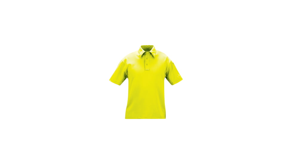 RMA Armament Propper Mens ICE Polo - Short Sleeve - X-Small - Hi-Viz Yellow, F534172399XS