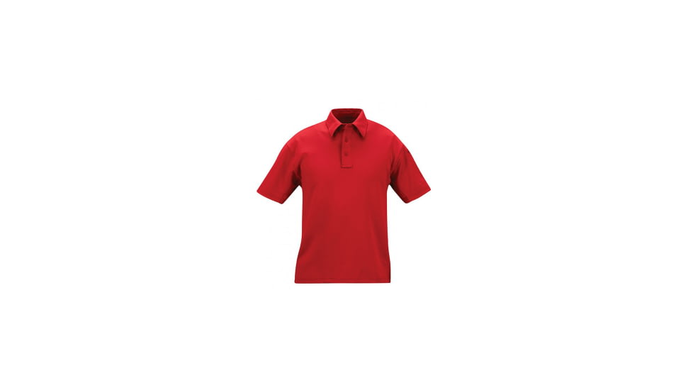 RMA Armament Propper Mens ICE Polo - Short Sleeve - X-Small - Red, F534172600XS