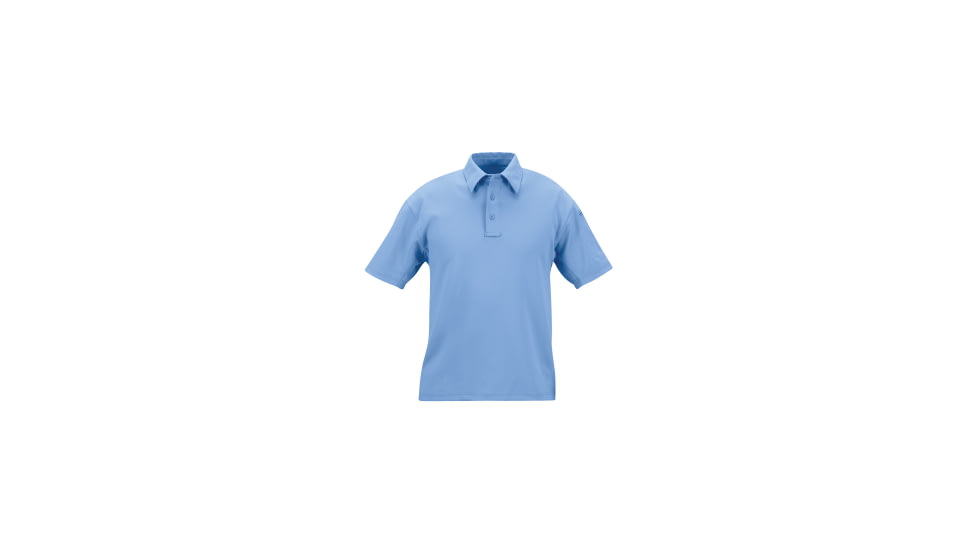 RMA Armament Propper Mens ICE Polo - Short Sleeve - X-Small - Light Blue, F534172475XS