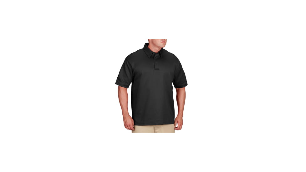 RMA Armament Propper Mens ICE Polo - Short Sleeve - 7XL - Black, F5341720157XL