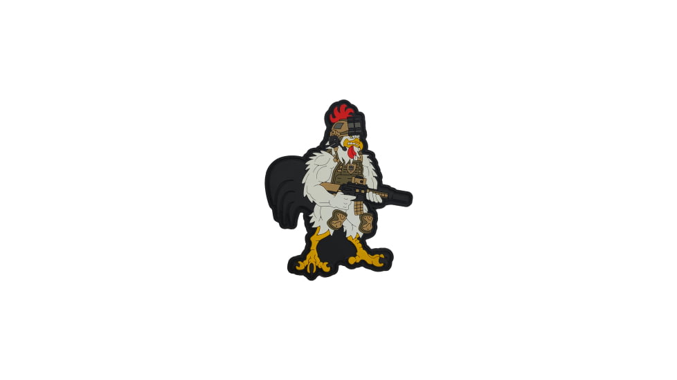 RMA Armament PVC Morale Patch - Richard the Tactical Rooster, RMA-PVC-ROOSTER-4x3