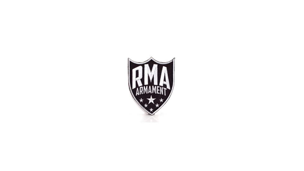 RMA Armament Shield Patch, Multi, 3x3.75 inch, RMAshieldpatch