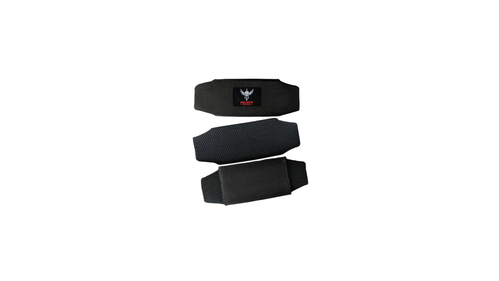 RMA Armament Shellback Banshee Ultimate Shoulder Pads, Set of 2, Black, 8.5x3.25x0.75 inch, SBT-SPA2-BK