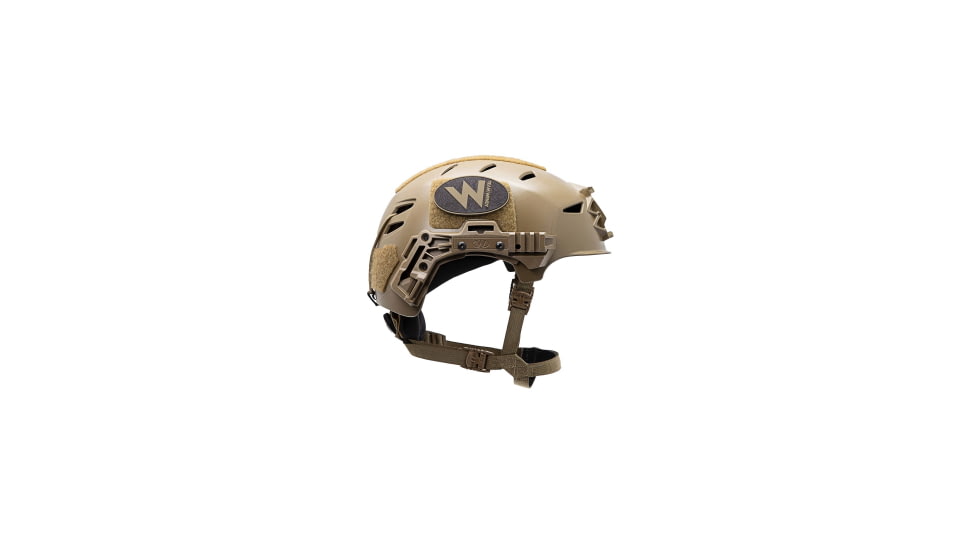 RMA Armament Team Wendy Exfil LTP Bump Helmet - XL - Coyote Brown, Wendy-EXFIL-LTP-BumpHelmet-Rail 3.0-CT-XL