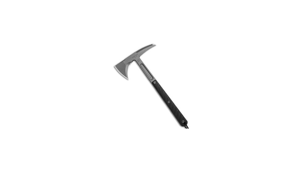 RMJ Tactical Kestrel 13in Tomahawk Axe, Gray, G-10, Black Handle, Black/Gray, 13.25 inch, BHQ-75938