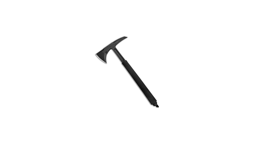 RMJ Tactical S13 Shrike 14.25in Tomahawk Axe, Gray, Rubber, Black Handle, Black/Gray, 14.25 inch, BHQ-88582