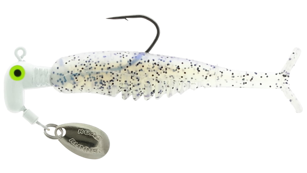Road Runner CX2-203 Crappie X-Tractor, 1/16oz, 1per pack, 1/0 hk, Monkey Milk, CX2-203