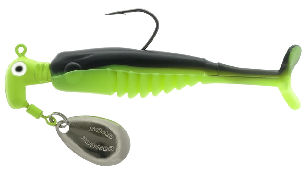 Road Runner CX3-311 Crappie X-Tractor, 1/8oz, 1per pack, 2/0 hk Lights Out, CX3-311