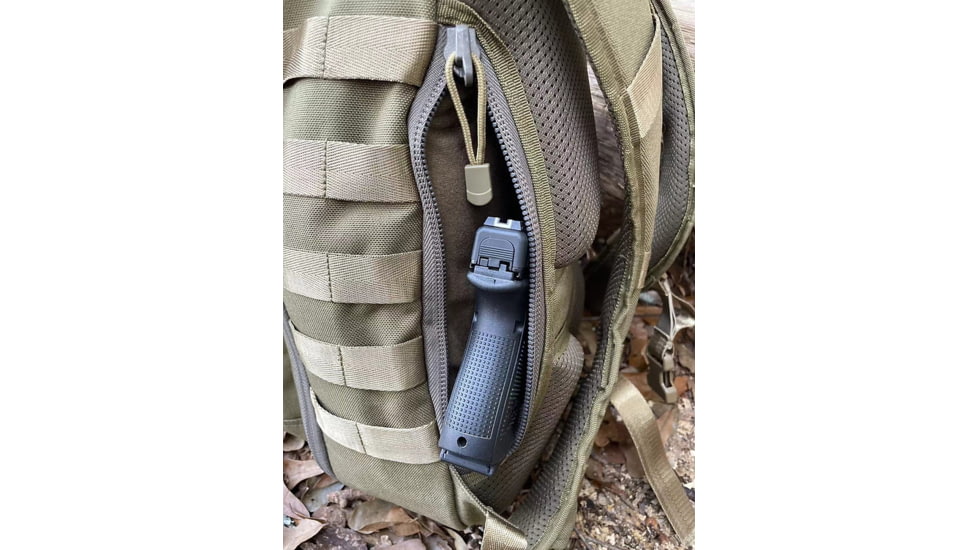 Roaring Fire Brushfire Tactical Backpack, Light FDE, 15.75x10.24x6 inch, RF-Backpack01-OD