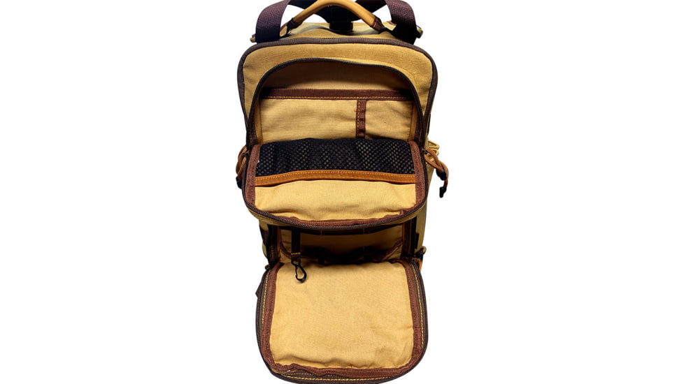 Roaring Fire Slingshot Waxed Canvas Sling Pack, Brown, RF-Slingshot-Waxed Canvas