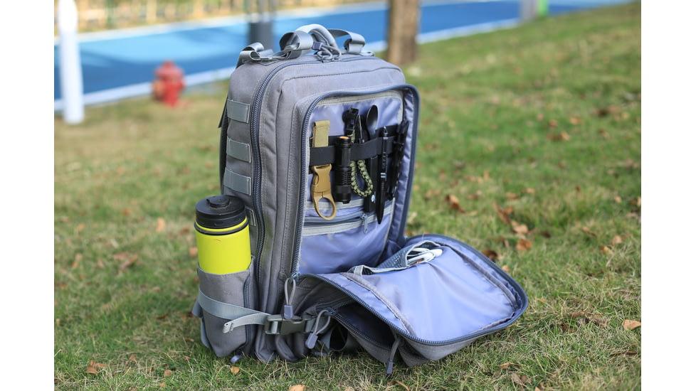 Roaring Fire Timber Wolf Tactical Molle Backpack, Bug Out Bag, Gray, 19.68x11.8x9.8 inch, RF-Graypack-01